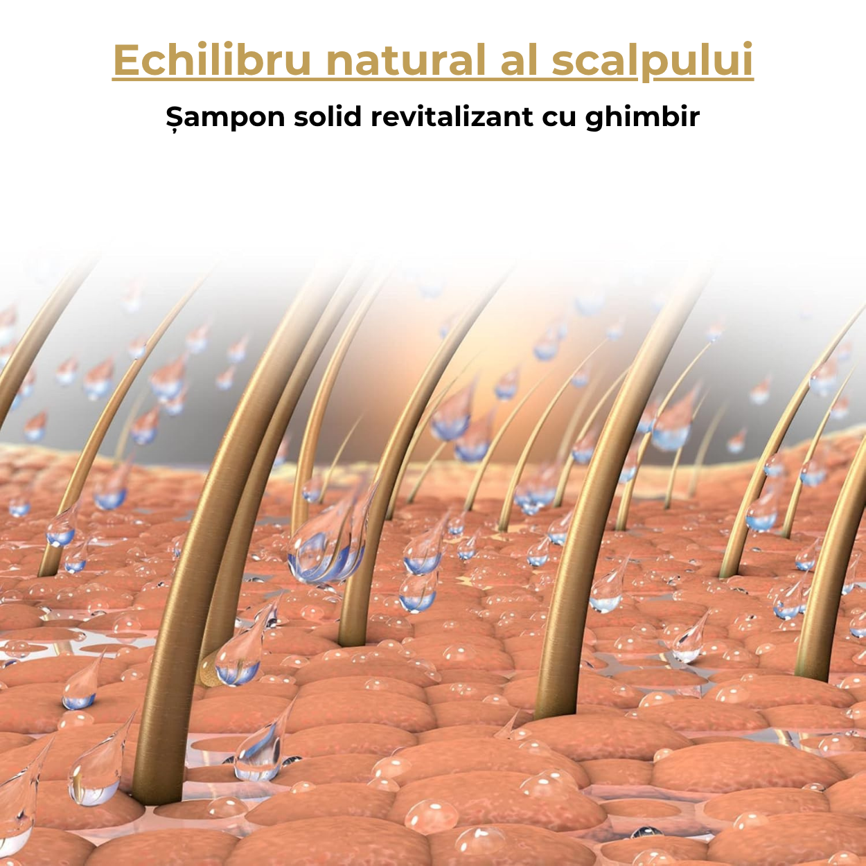 Sampon Organic cu Ghimbir