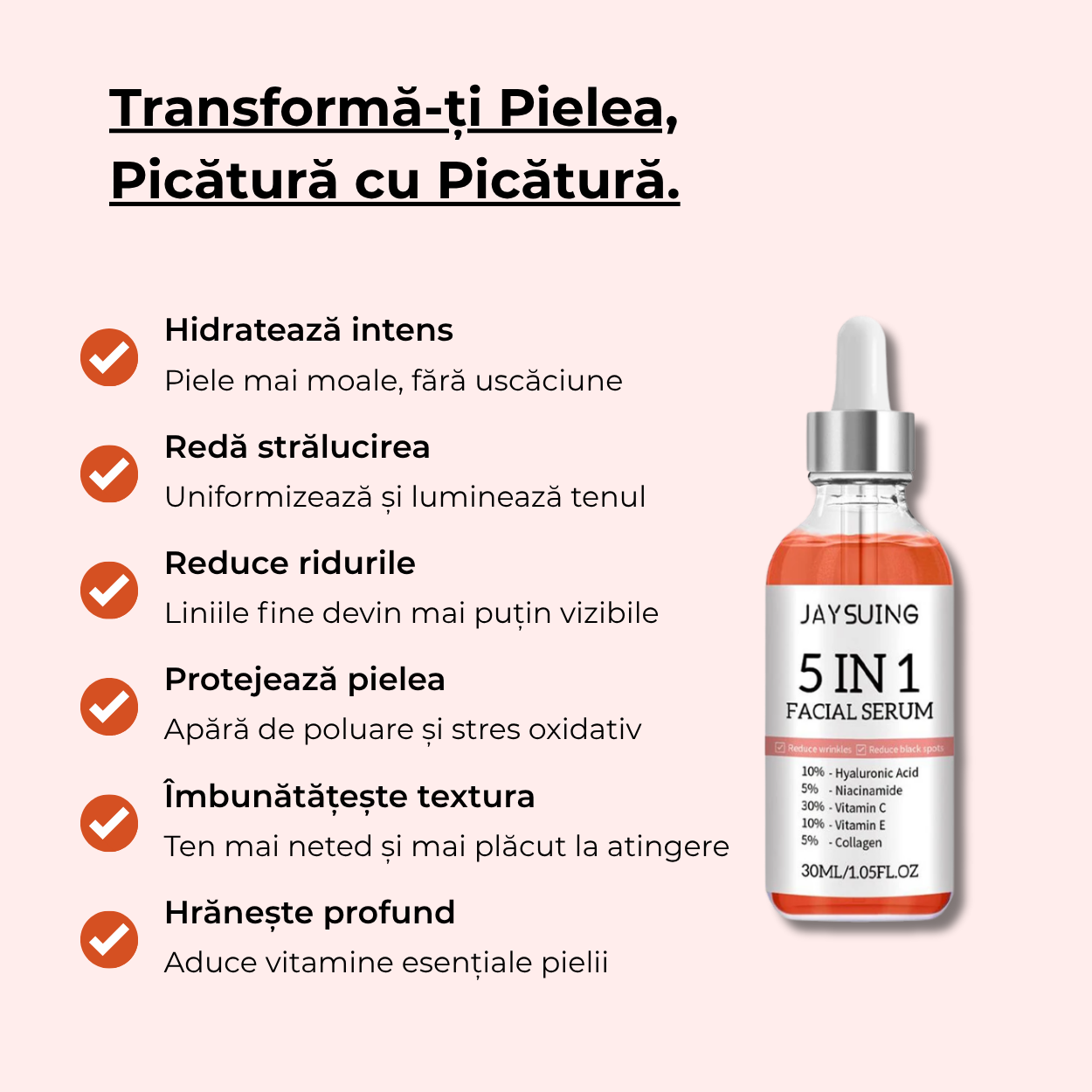 Ser Facial 5 in 1 Profesional